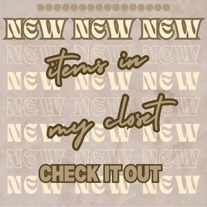 ✨ CHECK OUT MY CLOSET ✨